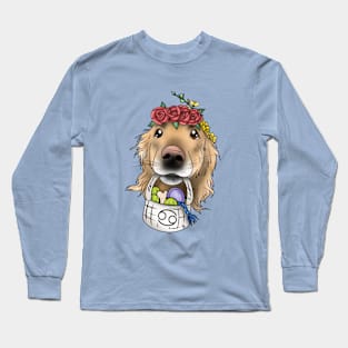 Cancer Golden retriever Long Sleeve T-Shirt